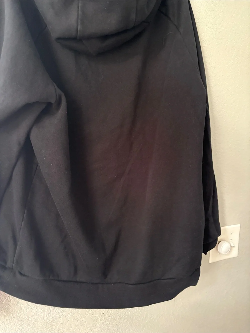 Jordan Black Hoodie with White Jumpman Logo
